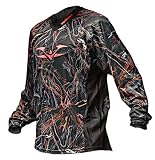 Valken Crusade Paintball Jersey - Static Red - Large