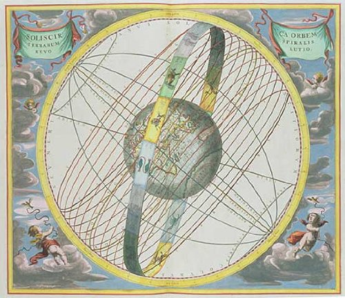Cover image : Kunstreproduktion: Andreas Cellarius, Map Charting the Orbit of the Moon around the Earth, , 80 x 69