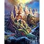 Bryn Barnard Dragon Mountain Wooden Jigsaw Puzzle
