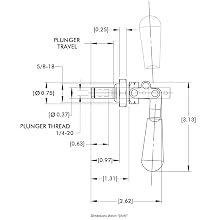DE STA CO 602 Straight Line Action Clamp