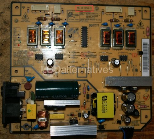 Samsung Syncmaster 215tw, PN NB-20 REV0.2, LCD Monitor Repair Kit, Not the Entire Board
