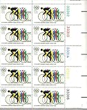 1972 20th SUMMER OLYMPICS BICYCLING #1460 Plate Block of 10 x 6 cents US Postage Stamps