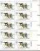 1972 20th SUMMER OLYMPICS BICYCLING #1460 Plate Block of 10 x 6 cents US Postage Stamps