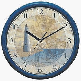 Geneva Clock Co 8114 Advance Quartz Decorative Wall Clock