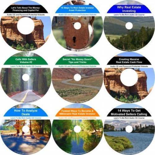 The Advanced No Money Down, Millionaire Making Home Based Real Estate Mentoring System on 9 CDs