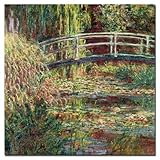 IMAGE OF Trademark ART Claude Monet, Waterlily Pond - Pink Harmony 1900