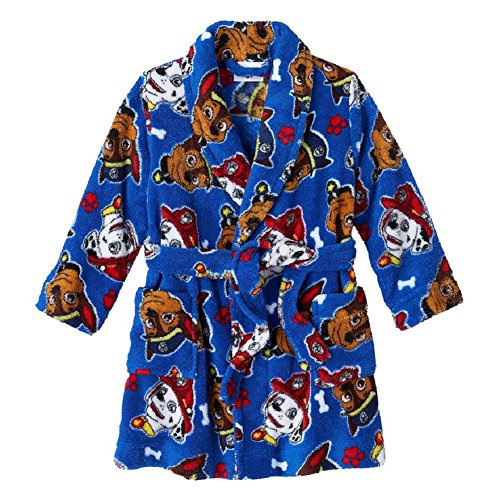 Paw Patrol Baby Boys Chase Marshall Toddler Bathrobe Robe Pajamas