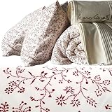 Ikea Alvine Trad Queen Size French Country Duvet Cover Set