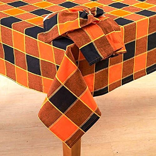 Ashley Cooper Plaid Autumn Tablecloth (60" x 102")