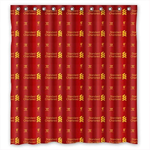 Heavy Duty Polyester Shower Curtain Water Repellant Liverpool Colorful 60x72 inch / 150x180 cm