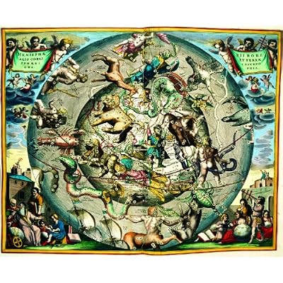 Star World Map 1500pc Jigsaw Puzzle by Antique Maps