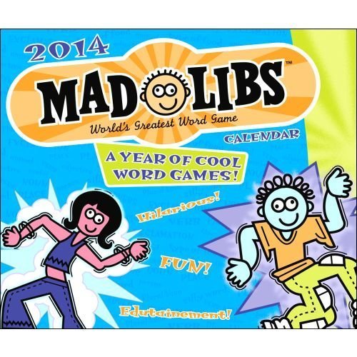 2014 Mad Libs The World's Greatest Word Game Daily Page-A-Day Boxed / Desk Calendar