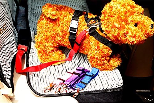 Black Pet Dog Adjustable Car Automotive Seat Safety Belt Vehicle Seatbelt leash lead Travel For Small / Medium / Large Dogs,Cats