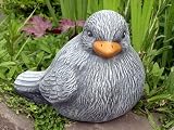 Eigenschaften Tiefes Kunsthandwerk GbR  / Tierfigur Steinfigur Drossel Vogel schiefergrau