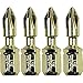 Makita B-34936 Impact GOLD® #1 Phillips Insert Bit, 4/pk