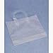 Clear Frosted Economy Shoppers, 12 x 10