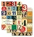 Cavallini Mini Notebooks Numbers 4 x 5 3 Mini Notebooks