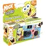 One Time Use Spongebob Squarepants Quicksnap 35MM Camera with Flash