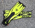 Typhoon Pro Strap Scuba Diving/Snorkelling Fins Yellow size S/M UK 3 - 6