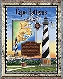 Cape Hatteras Lightghouse Throw - 70 x 53 Blanket/Throw