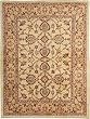 6'0 x 7'10 Ivory Hand Knotted Wool Ziegler Rug