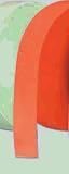 Orange Flame Retardant Crepe Streamer