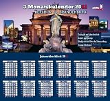 Produkt-Bild: 3-Monatskalender Berlin-Brandenburg 2010: Praktischer Monatsplaner mit landesspezifischen Kalendarium