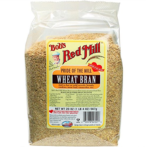 Bob's Red Mill Wheat Bran, 20Ounce (Pack of 4) Food, Beverages Tobacco Food Items Grains, Rice