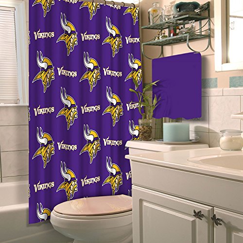 MINNESOTA VIKINGS NFL SHOWER CURTAIN