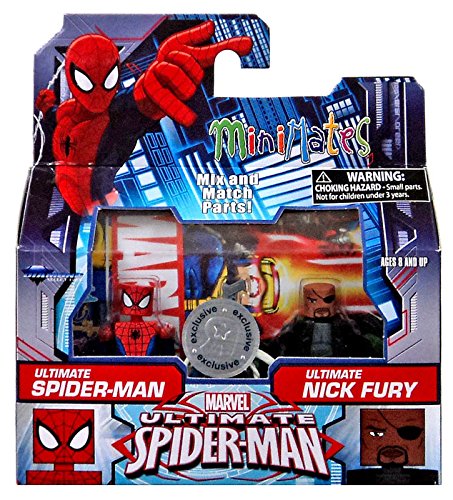 Minimates- Ultimate Spider-Man: Ultimate Spider-Man & Nick Fury