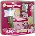Bratz Babyz 5 in 1 Cribz Playset with 5 Areas (Kitchen, Music Room, Pool, Tiki Deck and Aquarium), 5 Inch Tall Exclusive Bratz Babyz Dana, Jukebox, Grill, Oven, Swimming Pool, Pool Lounge Chair and Lots More of Chillin' Accessories