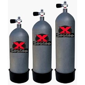 XS Scuba X-Series 65 Steel Cylinder Tank 66 cu ft.