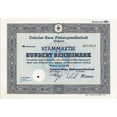 Aktie Daimler Benz AG