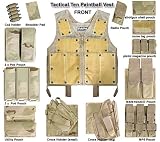 Paintball Vest 4 x Pod Pouch (back)