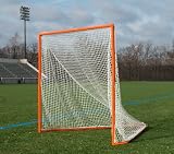 Rage Cage Lax Pro Collapsible Game Goal with Pre-strung 5mm Net - Carrying Bag and ProTraction Feet Included