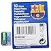 Official Barcelona Soccer Football Club FC Barcelona 10 Pack Paper Party Plates 20cm Glossy Finish