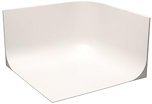 MyStudio MS20CYC Professional Tabletop Photo Studio Seamless Cyc Background for Product Photography, 20x20x12 inches