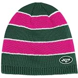 Reebok New York Jets Women's Breast Cancer Awareness Knit Hat One Size Fits All