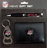 Tampa Bay Buccaneers Tri-Fold Wallet with Pen & Keychain Gift Set