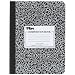 TOPS Marble Composition Book, 7.5 x 9.75 Inches, College Rule, Hard Cover, 100 Sheets, White (63796)