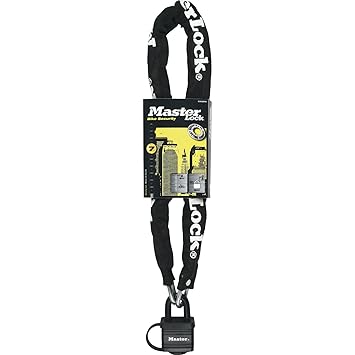 【クリックで詳細表示】Amazon ｜ Master Lock(マスターロック) MASTER LOCK ロック 8390EURDPRO ブラック ｜ チェーンロック