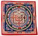 Original Kalchakra Mandala Tiebtan Thanka Thangka Painting From Nepal Tibet RED