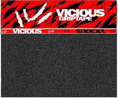 Vicious Griptape - 4 Sheet Pack (Black)