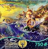 Ceaco Thomas Kinkade The Disney Dreams Collection The Little Mermaid 750 pc. Jigsaw Puzzle