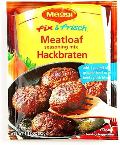 Maggi Meatloaf Seasoning 3.11 oz each (5 Items Per Order)
