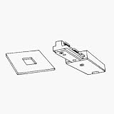 Review Thomas Lighting  / Thomas Lighting TR4735-8 Track Lighting Connector