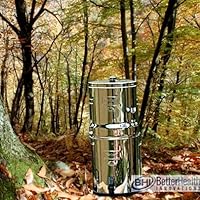 Big Berkey with 9'' British Berkefeld Ceramic SuperSterasyl Water Filters