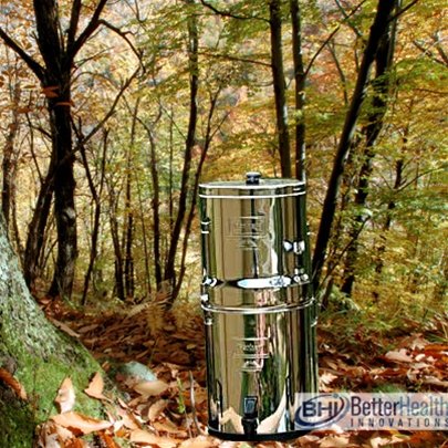 Big Berkey Water Filter-2 Black Filters and 2 Pf-2 Fluoride Filters