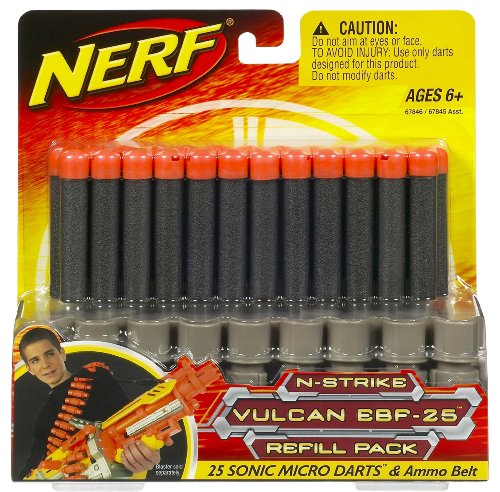 Nerf N-Strike Vulcan EBF-25 Belt Refill Asst