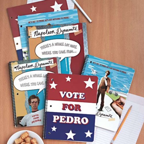 Napoleon Dynamite Back to School Notebook and Folio Set (6-pc)